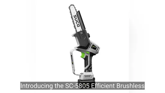 ポータブル木製電動剪定鋸木製切断電動チェーンソー